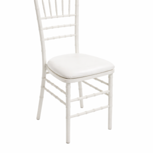 Elegant white Chiavari chair